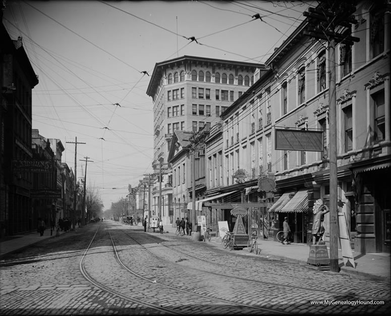 Charleston, South Carolina, Broad Street Looking West, historic photo