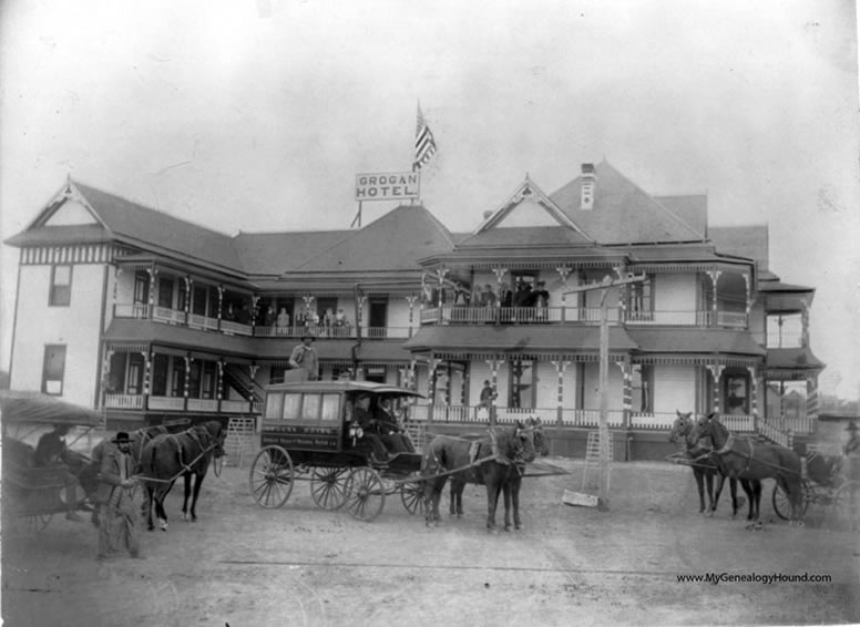 Sweetwater, Texas, Grogan Hotel, 1907, historic photo
