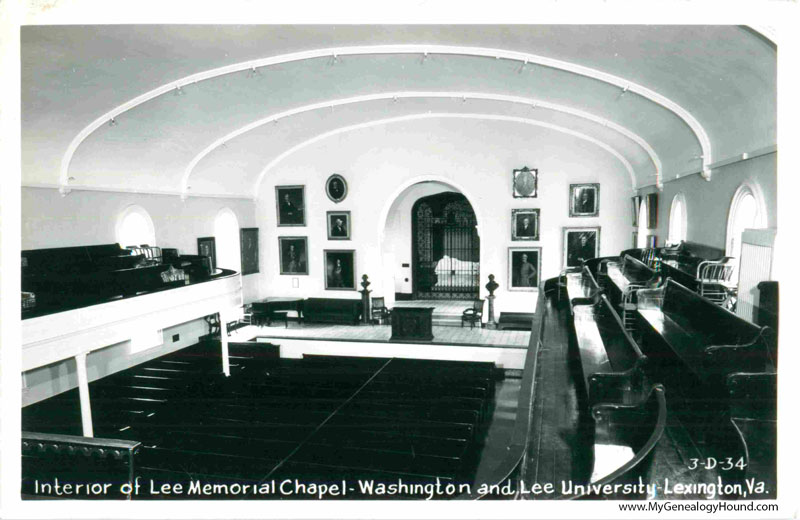 Lee Memorial Chapel on the Washington and Lee University campus