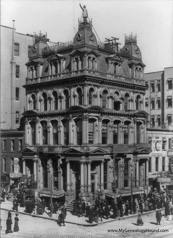 Newark, New Jersey, Fireman's Insurance Company Building, historic photo