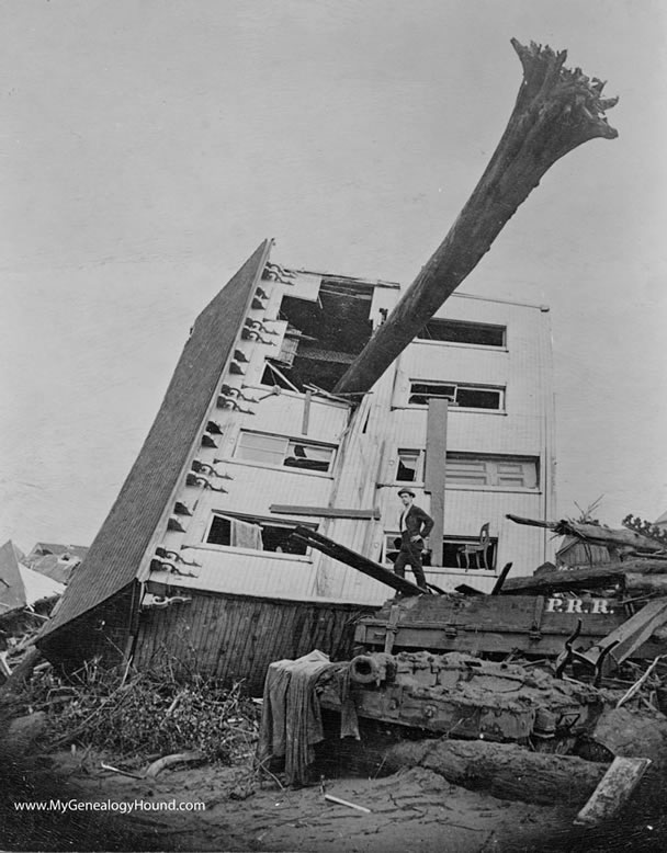 Johnstown, Pennsylvania 1889 Flood, John Schultz House, historic photo