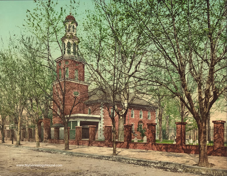 Alexandria, Virginia, Christ Church, historic photo