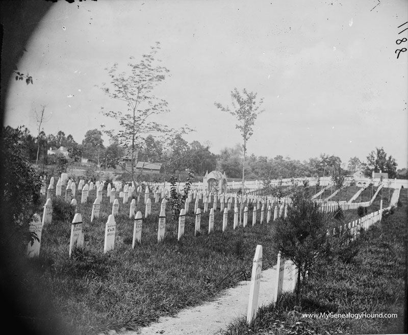 Alexandria, Virginia, Soldiers' Cemetery, Alexandria National Cemetery historic photo one