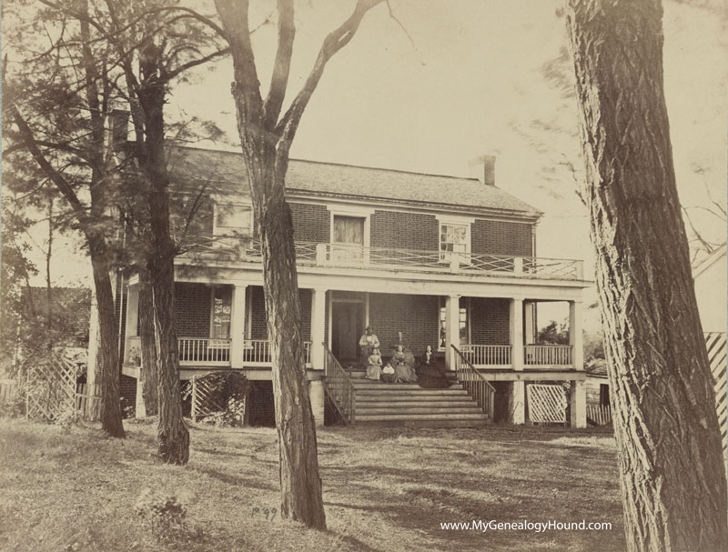 Appomattox Court House, Virginia, McLean House, Site of Lee Surrender, historic photos