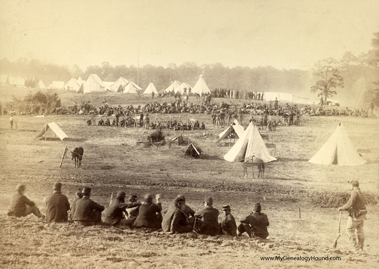 Strasburg, Virginia, Battle of Fisher's Hill Confederate Prisoners, historic photo
