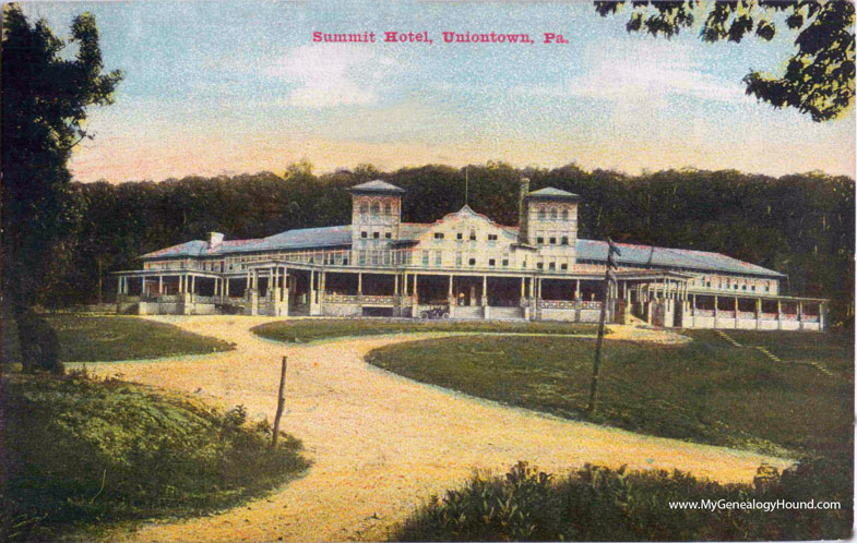 Uniontown Uniontown, Pennsylvania PA Postcard