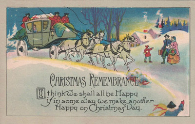 Christmas vintage postcards page ten