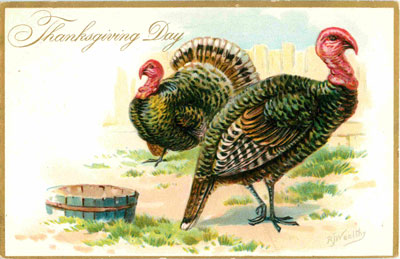 Thanksgiving Day vintage postcards Page Five