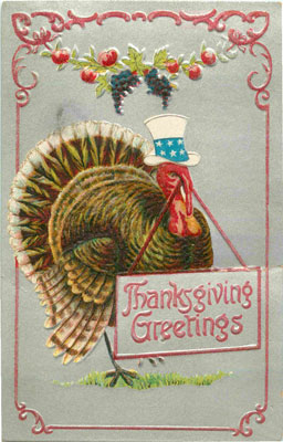 Thanksgiving Day vintage postcards Page Four